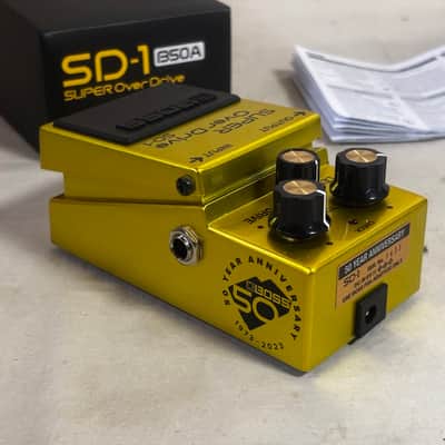 Boss SD-1 SD-1-B50A 50th Anniversary Super Overdrive w/ box image 4