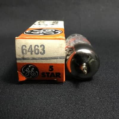 NOS GE 6463 VINTAGE Audio Amplifier VACUUM TUBE Tested Strong USA 4.3385-D image 4