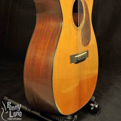 Pre-War Guitars Co. OM Orchestra Model Acoustic Guitar With Case Distress Level 2 image 11