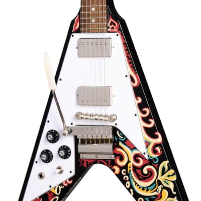 Epiphone Jimi Hendrix "Love Drops" Flying V - Lefty image 5