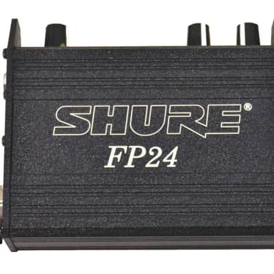 Shure FP24 Microphone Mixer w/ Shure A15AS Switchable Attenuators - Used image 2