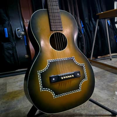 1930s Bronson Music Corporation - Regal Square Neck Parlor Hawaiian Lap Steel Guitar - w/ Case image 2