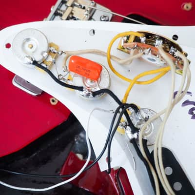 Fender Stratocaster Partscaster Ash Body, MIJ Japan neck, Brandonwound Pickups image 19