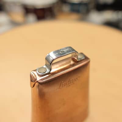 Vintage Ludwig Gold Tone Script Logo 5" Cowbell image 9