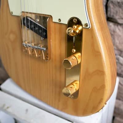 Fender American Deluxe Professional Telecaster Ash with Maple Fretboard 2011 - 2016 - Natural Blonde W/Gold Hardware image 5
