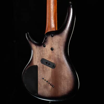 Ibanez Bass Workshop SRC6MS 6-string Multi-Scale Bass Black Stained Burst Low Gloss (609) image 2