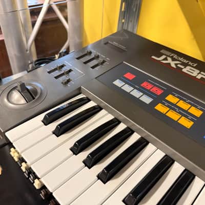 Roland JX-8P 61-Key Polyphonic Synthesizer 1984 - 1986 - Black image 13