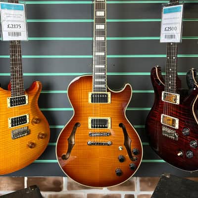 Ibanez AGS73FM Violin Sunburst 2018 Semi-Hollow Electric Guitar image 2