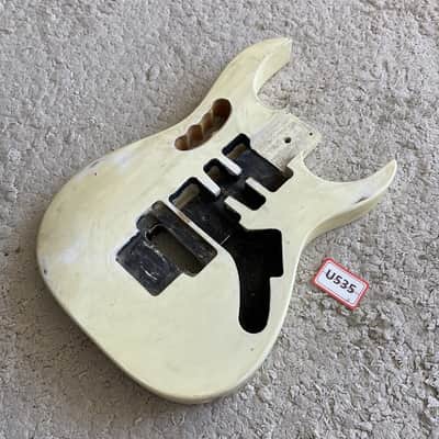 White HSH DIY Project Guitar Body image 5