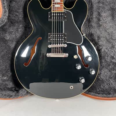 2018 Gibson ES-335 Traditional Black Finish w/OHSC image 2