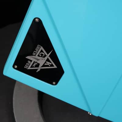 Used Kauer Guitars Gripen with Kauerbuckers - Faded Seafoam image 9
