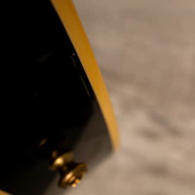 Gibson Les Paul Custom W/Carmelita Neck Ebony VOS GH, Ebony | Demo image 14