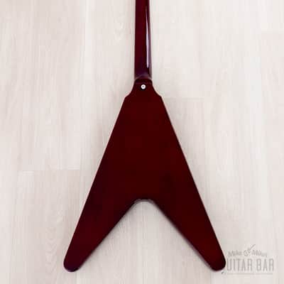 2014 Edwards by ESP E-FV-120D Flying V Cherry Red w/ Seymour Duncan, Hangtags image 3