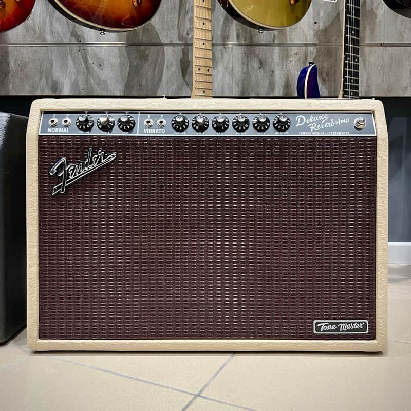 Fender Tone Master Deluxe Reverb Blonde - Celestion Neo Creamback - 230V EU image 1
