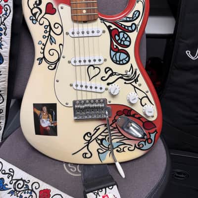 Fender Jimi Hendrix Artist Series Signature Monterey Stratocaster 2017 - 2018 - Monterey Graphic image 2