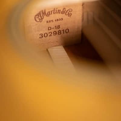 Martin D-18 Standard Series Acoustic Guitar with Hardshell Case image 11