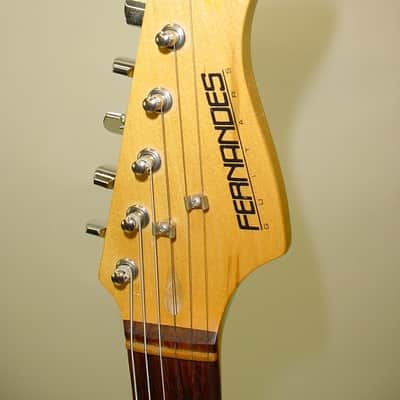 1990's Fernandes "Strat" Style Electric Guitar Sunburst - Previously Owned image 8