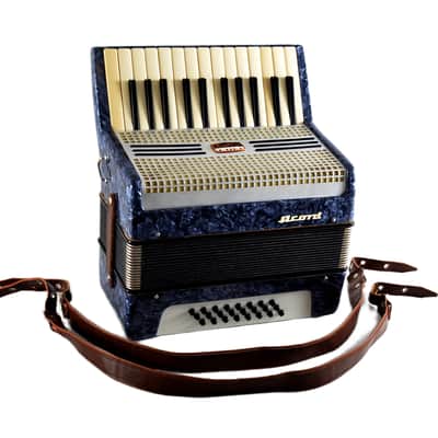 Rare, Vintage, Quality, Romanian Piano Accordion Timis Acord - 24 bass + Original Hard Case & Shoulder Straps image 4