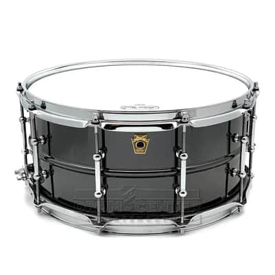 Ludwig LB417T Black Beauty Snare Drum 14x6.5 w/Tube Lugs image 1