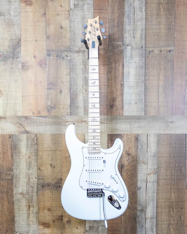 PRS Silver Sky Frost White Maple Neck Electric Guitar w/Gig Bag image 1