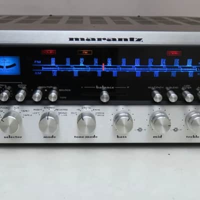 MARANTZ 2325 STEREO RECEIVER FULLY RECAPPED PRO SERVICED + LED's FRONT FACE A+ image 2