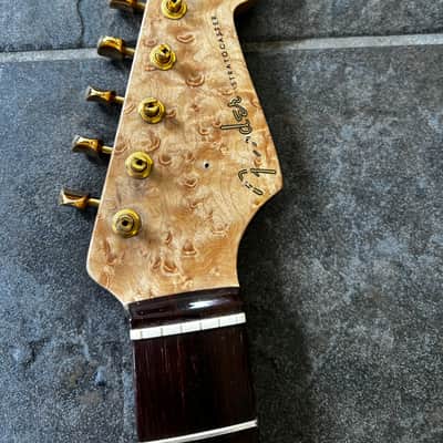 Fender custom shop strat neck + tuners. Robert Cray signature image 3