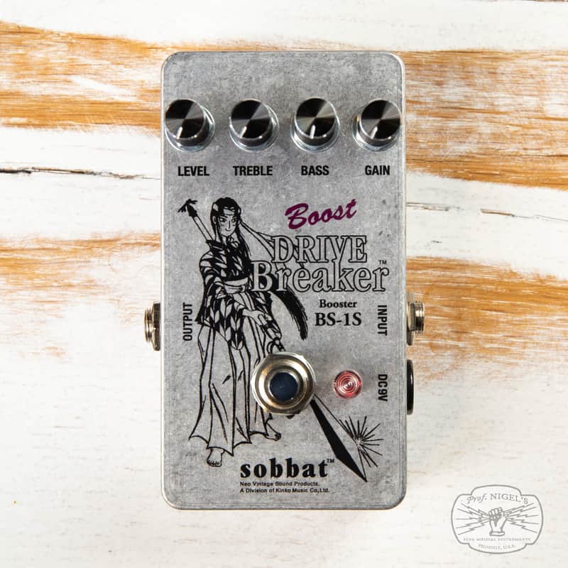 sobbat BS-1S Booster Drive Breaker – Clean Boost / Gain – Made in Japan – Near Mint w/ Box image 1