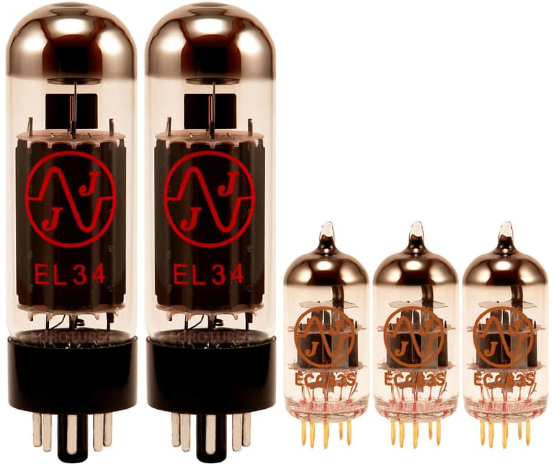 Marshall 800 2204 Gold Pin Option JJ Retube(TM) Kit with EL34's image 1