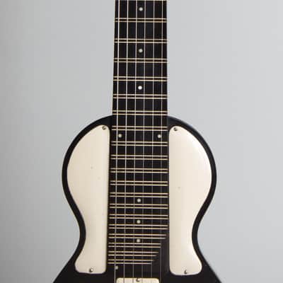 Rickenbacker Model B-6 Lap Steel Electric Guitar, c. 1948, period chipboard case. image 8