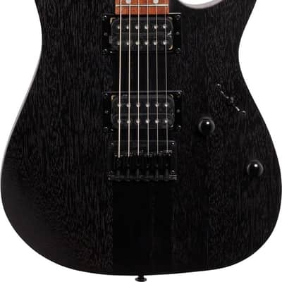 Ibanez RGRT421 RG Standard Series Electric Guitar, Weathered Black w/ Cable, Bag, and Cloth image 3