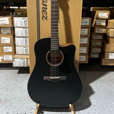 Norman Protege B18 Cedar Presys Acoustic-Electric Guitar Black