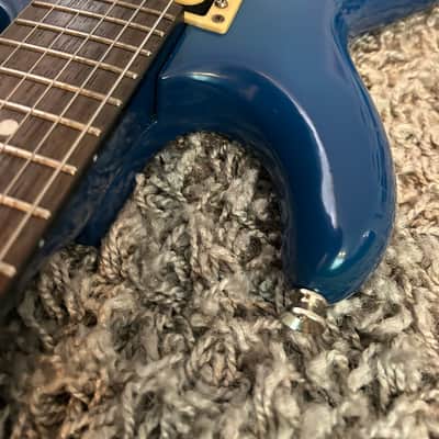Vintage Cort Double Cutaway Electric Guitar - Case image 11