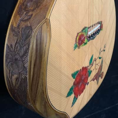 Blueberry Baritone Acoustic Guitar - Handmade and Build to Order image 8