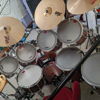 Sonor Horst Link Signature Series Bubinga Mid 1980's - Bubinga Wood with Heavy Beech Inner. image 14