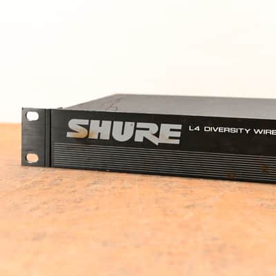 Shure L4 Diversity Wireless Receiver - 176.200 MHz (NO POWER SUPPLY) CG01N9G image 4