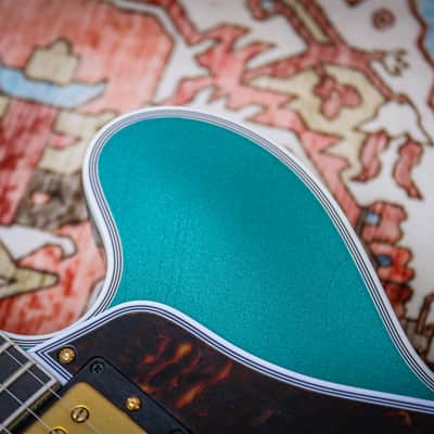 GIBSON USA Custom Shop 59 ES-355 Custom Reissue *Dealer Select Murphy Lab Light Aged "Sea Green" (2025) image 9