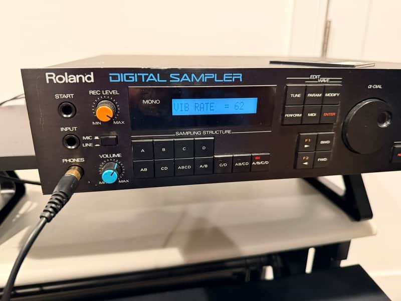 Roland MKS-100 Digital Sampler 1986 12 Bit Rare Classic image 1