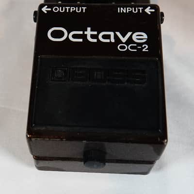 Boss OC-2 Octave (Black Label) 1989 - 1997 - Brown image 1