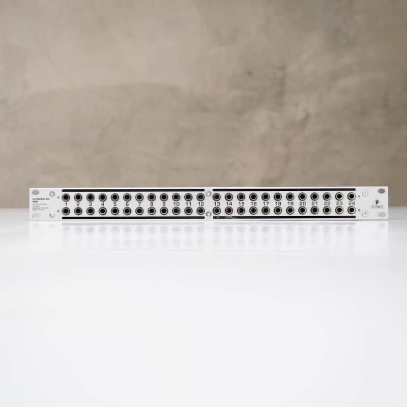 Behringer PX-3000 UltraPatch Pro Balanced TRS Patch Bay w/ Lots of Cables #58786 image 1