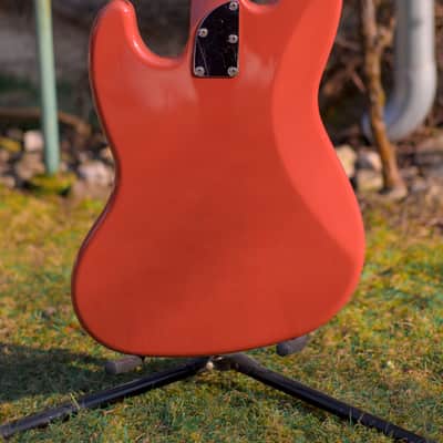 Fender Jazz Bass Tomomi MIJ 2022 - Clear Fiesta Red image 7