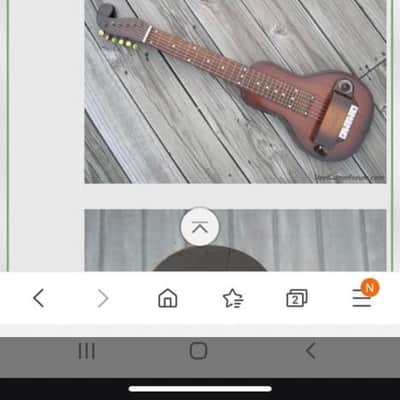 Harlin Brothers Lap Steel 1938 image 9