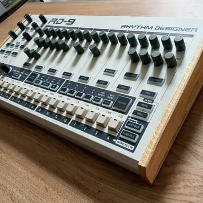 Solid Oak replacement end cheeks for the Behringer RD8, RD9 & LM Drum Drum Machine image 12