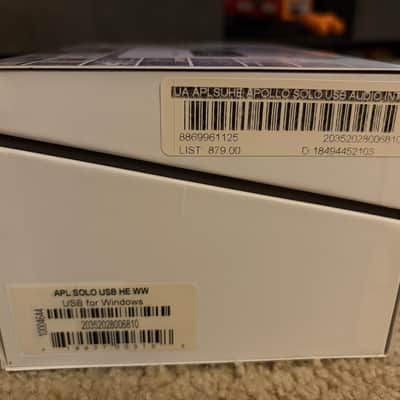 Universal Audio Apollo Solo USB 3.0 Audio Interface (LIKE NEW) image 7