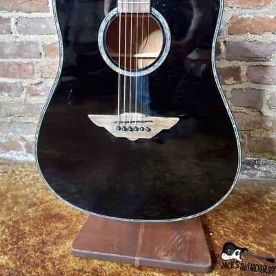 Keith Urban Ltd Edition Night Star Acoustic/Electric Guitar w/ Deluxe Leather Case (2010s, Black) image 2