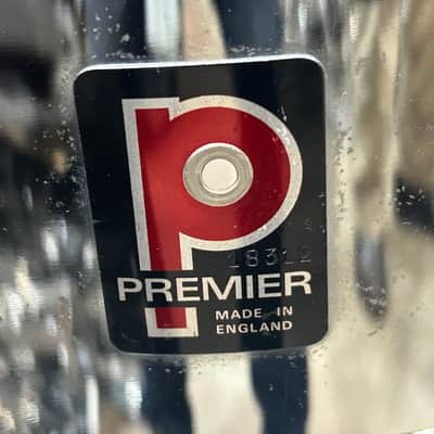 Premier 5X14" steel snare drum (TL-416) 60's - chrome image 2