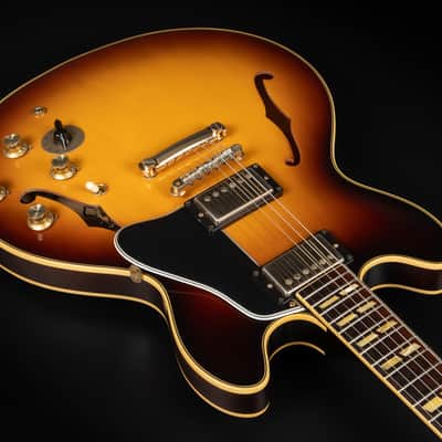2014 Gibson Custom Shop Memphis ‘64 ES-345TD - Historic Burst VOS | USA Vintage 1964 Reissue Varitone Switch 3.79kg | CoA OHSC image 8