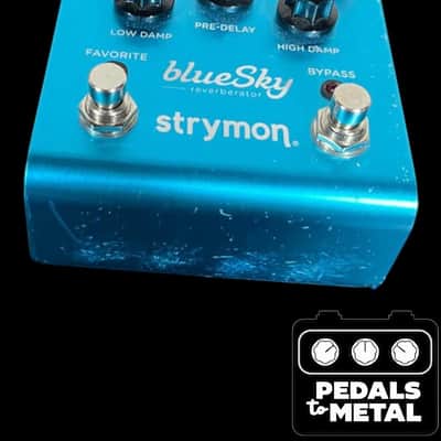 Strymon Blue Sky Reverberator V1 2010 - 2022 - Blue - X16310 image 2