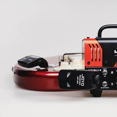 JOYO jw-03 2.4GHz Wireless Guitar System 4 Channels Rechargeable Audio Wireless Transmitter Receiver for Guitar Bass Electric Instruments,price include the import duty for US buyer image 8