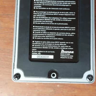Ibanez AW7 Autowah [NOS - New Old Stock, with Box and Manual] 2002 - 2005 - Grey Silver image 25