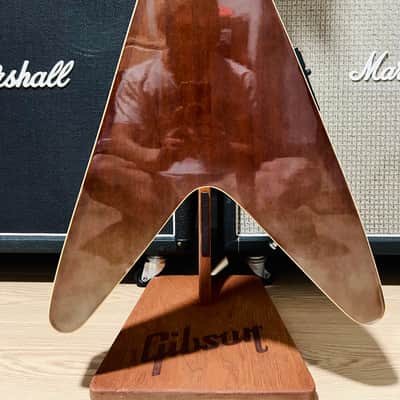 Dean V-Acoustic Flying V Acoustic Guitar Natural image 3